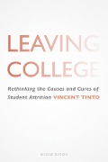 Cover-Bild zum Titel 'Leaving College' von 'Tinto Vincent Tinto'