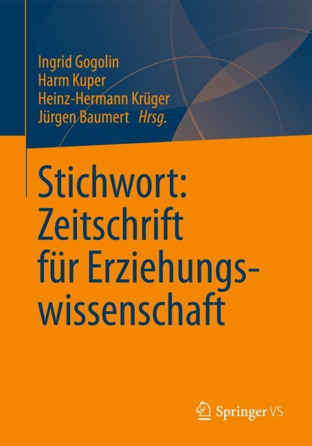 Stichwort: Zeitschrift für Erziehungswissenschaft - 