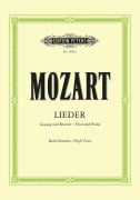Cover-Bild zum Titel '[50] Ausgewählte Lieder' von 'Wolfgang Amadeus Mozart'