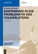 Cover-Bild zum Titel 'Einführung in die Problematik des Vulgärlateins' von 'Reinhard Kiesler'