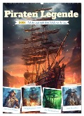 Piraten Legende (Wandkalender 2024 DIN A2 hoch), CALVENDO Monatskalender - Steffen Gierok-Latniak