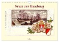 Gruss aus Hamburg (Wandkalender 2024 DIN A4 quer), CALVENDO Monatskalender - Henning von Löwis of Menar