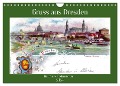 Gruss aus Dresden - Historische Stadtansichten (Wandkalender 2024 DIN A4 quer), CALVENDO Monatskalender - Henning von Löwis of Menar