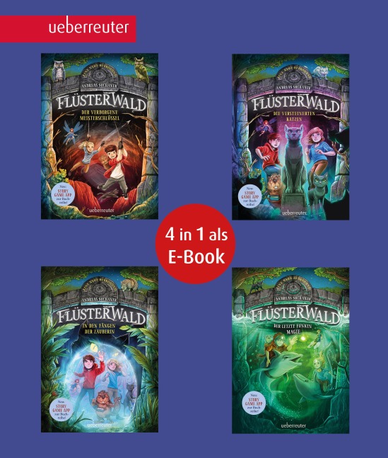 Flüsterwald - Die komplette 2. Staffel in 4 Bänden (Bundle) - Andreas Suchanek