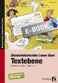Cover-Bild zum Titel 'Sinnentnehmendes Lesen üben: Textebene' von 'Julia Rosendahl'