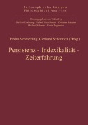 Cover-Bild zum Titel 'Persistenz, Indexikalität, Zeiterfahrung' von ''