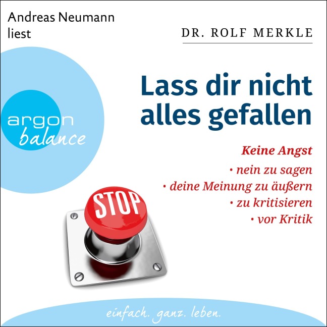 Lass dir nicht alles gefallen - Rolf Merkle