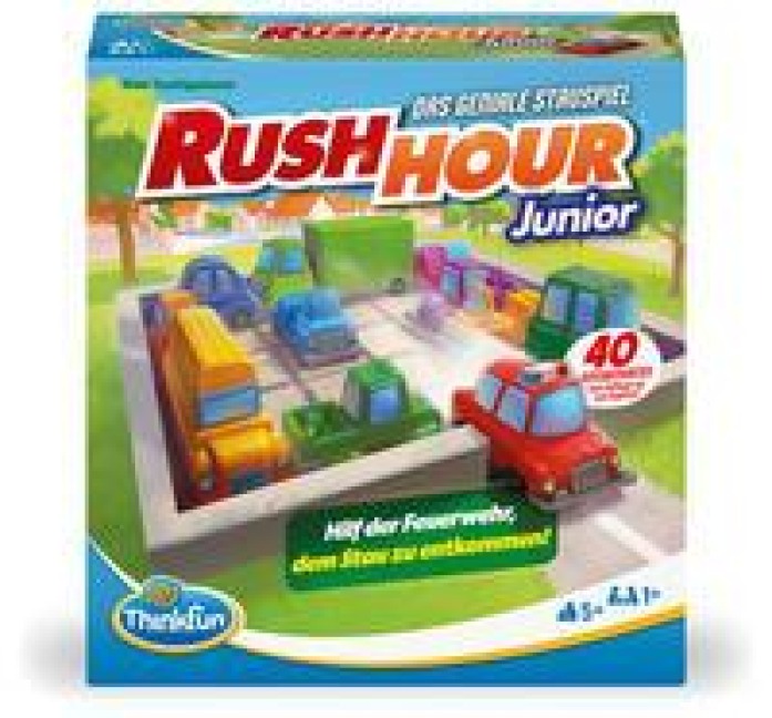 ThinkFun Rush Hour Rush Hour® Junior - Logikspiel ab 5 Jahre - 