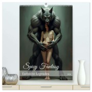 Spicy Fantasy - Enthüllte Legenden (hochwertiger Premium Wandkalender 2026 DIN A2 hoch), Kunstdruck in Hochglanz - Sell Pixs:Sell