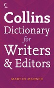 Cover-Bild zum Titel 'Collins Dictionary for Writers and Editors' von 'Martin Manser'