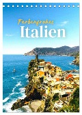 Farbenfrohes Italien (Tischkalender 2024 DIN A5 hoch), CALVENDO Monatskalender - Sf Sf