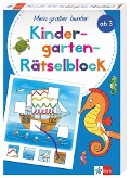 Klett Mein großer bunter Kindergarten-Rätselblock - 