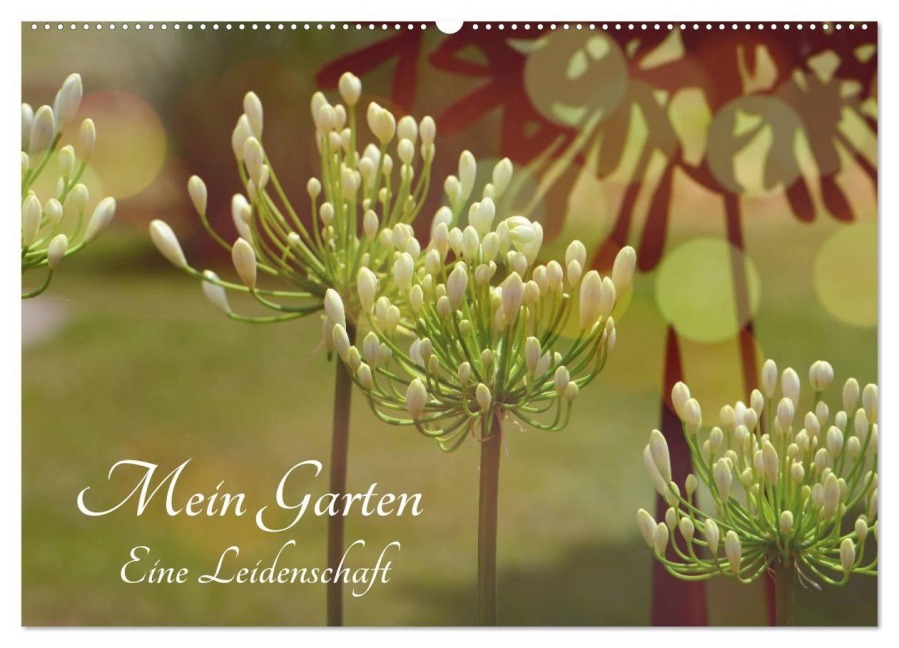 Mein Garten Eine Leidenschaft (Wandkalender 2027 DIN A2 quer), CALVENDO Monatskalender - Renate Grobelny