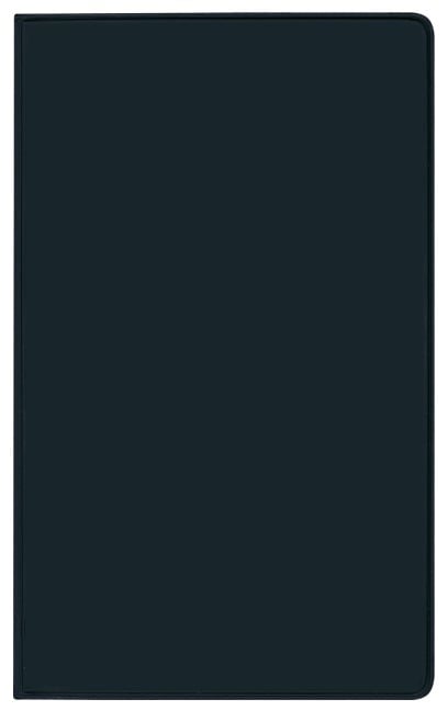 Taschenkalender Pluto geheftet PVC schwarz 2026 - 
