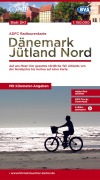Cover-Bild zum Titel 'BVA ADFC Radtourenkarte Dänemark, Jütland Nord/Denmark, Jutland North 1:150.000' von ''