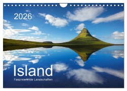 ISLAND 2026 - Faszinierende Landschaften (Wandkalender 2026 DIN A4 quer), CALVENDO Monatskalender - Lucyna Koch