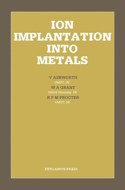 Ion Implantation Into Metals - 