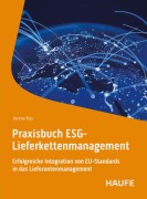 Cover-Bild zum Titel 'Praxisbuch ESG-Lieferkettenmanagement' von 'Verena Rau'