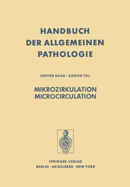 Mikrozirkulation / Microcirculation - M. Boutet, J. Lang, H. G. Lasch, D. W. Lübbers, R. G. Mason