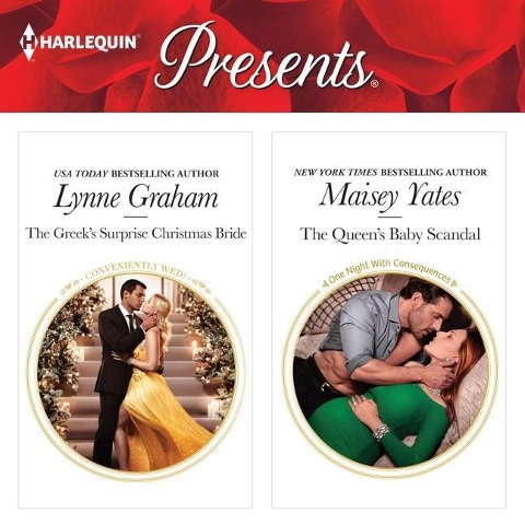 The Greek's Surprise Christmas Bride & the Queen's Baby Scandal Lib/E - Lynne Graham, Maisey Yates