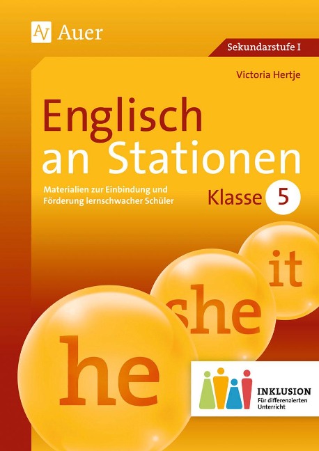 Englisch an Stationen 5 Inklusion - Victoria Hertje