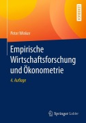 Cover-Bild zum Titel 'Empirische Wirtschaftsforschung und Ökonometrie' von 'Peter Winker'