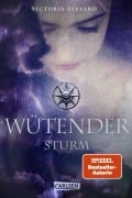 Cover-Bild zum Titel 'Wütender Sturm (Die Farben des Blutes 4)' von 'Victoria Aveyard'