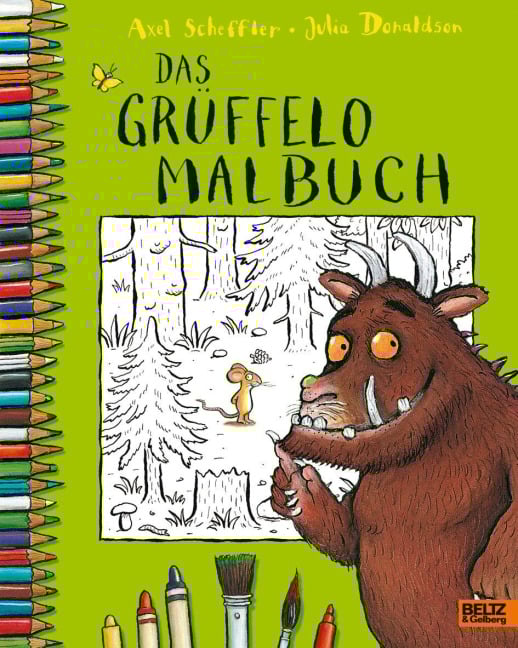 Der Grüffelo. Das Grüffelo-Malbuch - Axel Scheffler, Julia Donaldson
