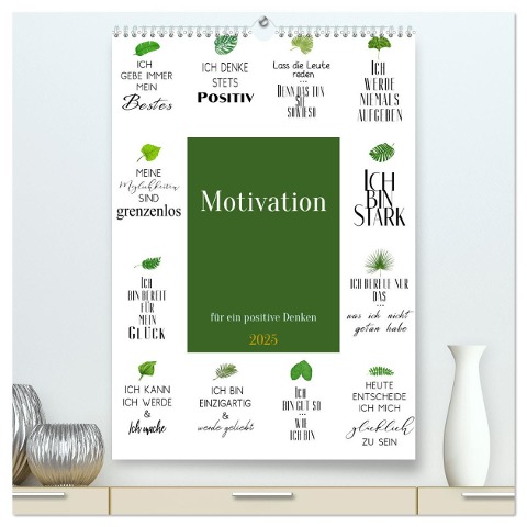 Motivation (hochwertiger Premium Wandkalender 2025 DIN A2 hoch), Kunstdruck in Hochglanz - Steffen Gierok-Latniak