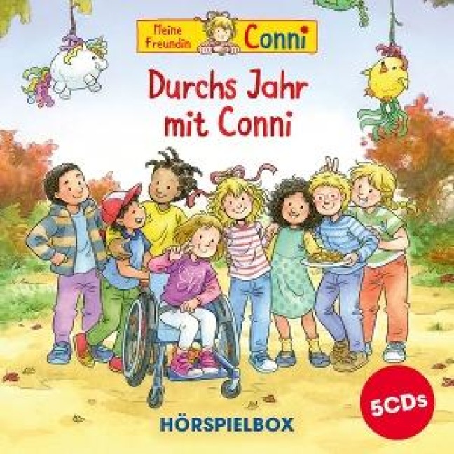 Durchs Jahr mit Conni (5CD-Hörspielbox) - Conni