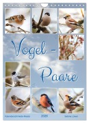 Cover-Bild zum Titel 'Vogel-Paare (Wandkalender 2026 DIN A4 hoch), CALVENDO Monatskalender' von 'Sabine Löwer'
