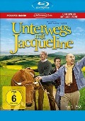 Cover-Bild zum Titel 'Unterwegs mit Jacqueline' von 'Mohamed Hamidi, Alain-Michel Blanc, Fatsah Bouyahmed, Ibrahim Maalouf'