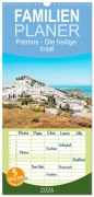 Cover-Bild zum Titel 'Familienplaner 2026 - Patmos - Die heilige Insel mit 5 Spalten (Wandkalender, 21 x 45 cm) CALVENDO' von 'Thomas und Elisabeth Jastram'