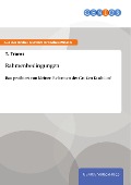 Cover-Bild zum Titel 'Rahmenbedingungen' von 'T. Trares'