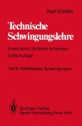 Cover-Bild zum Titel 'Teil B: Nichtlineare Schwingungen' von ''