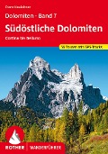 Cover-Bild zum Titel 'Dolomiten Band 7 - Südöstliche Dolomiten' von 'Franz Hauleitner'