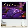 Lila - die mystische Farbe (hochwertiger Premium Wandkalender 2025 DIN A2 quer), Kunstdruck in Hochglanz - Peter Roder