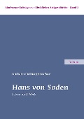 Cover-Bild zum Titel 'Hans von Soden' von 'Jochen-Christoph Kaiser'