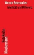 Cover-Bild zum Titel 'Identität und Differenz' von 'Werner Beierwaltes'