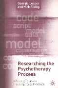 Cover-Bild zum Titel 'Researching the Psychotherapy Process' von 'Nick Riding, Georgia Lepper'