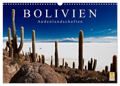 Bolivien Andenlandschaften (Wandkalender 2024 DIN A3 quer), CALVENDO Monatskalender - Jürgen Ritterbach