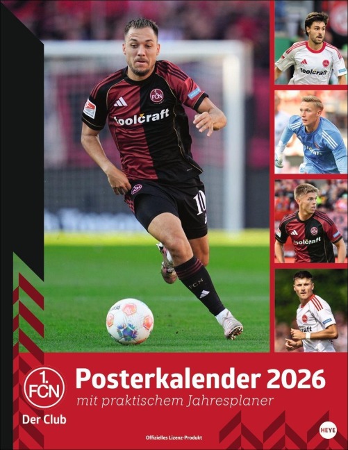 1. FC Nürnberg Posterkalender 2026 - 