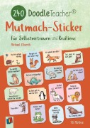 Cover-Bild zum Titel '240 Doodleteacher Mutmach-Sticker' von 'Doodleteacher'