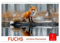 Cover-Bild zum Titel 'Fuchs - schöne Momente (Wandkalender 2026 DIN A4 quer), CALVENDO Monatskalender' von 'Peter Roder'