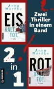 Cover-Bild zum Titel 'Eis. Kalt. Tot. & Rot. Blut. Tot.' von 'Anne Nordby'