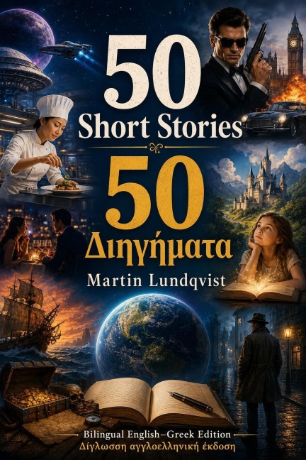 50 Short Stories/ 50 Διηγήματα Bilingual EnglishGreek Edition - Martin Lundqvist