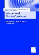 Cover-Bild zum Titel 'Werbe- und Markenforschung' von ''