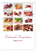 Kulinarische Kompositionen - Terminplaner (Tischkalender 2025 DIN A5 hoch), CALVENDO Monatskalender - Joachim Hasche