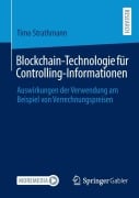 Cover-Bild zum Titel 'Blockchain-Technologie für Controlling-Informationen' von 'Timo Strathmann'