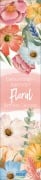 Geburtstags-Langplaner Floral - 